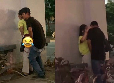 Hứng dâm giữa đường