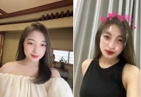 Cô gái đáng yêu thích thú sau khi liếm mãi