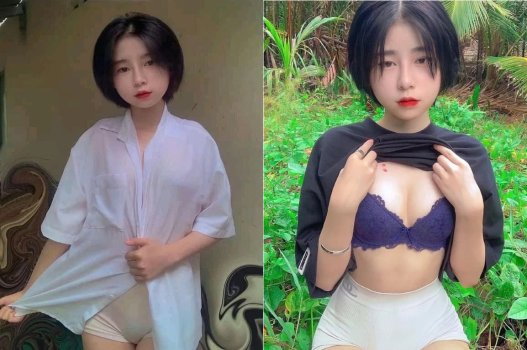 Cô gái tóc ngắn dễ thương đến mức khiến ai cũng phải say mê