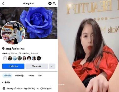 Giang l*n nước rất dễ thương