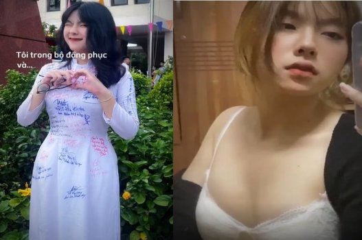 Bị từ phía sau, tiktoker thoxinh không kìm được tiếng rên