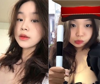 Cô gái ngực khủng nằm thoải mái