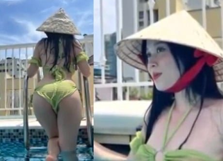 Sex Việt Cao Thanh Tuyền muốn hút dương vật ở hồ bơi
