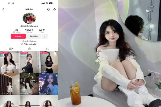 Tiktoker Mlinhhates thích sex hơn cả nước chấm